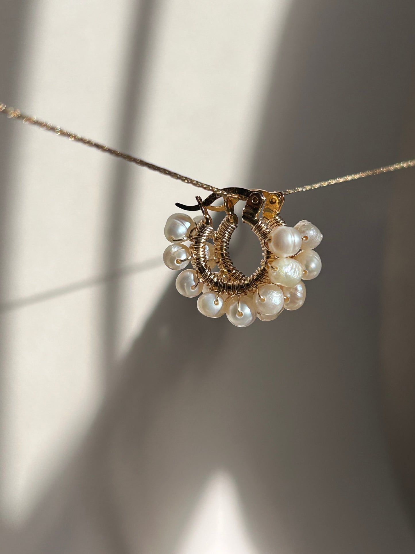 Arracadas mini con perlas Bonhomía