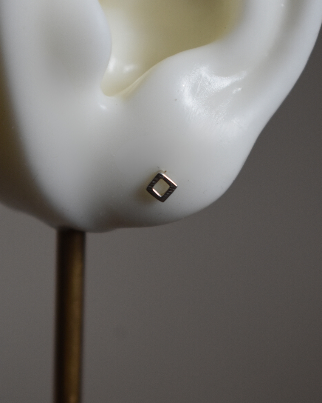 Arete Metal de Luna Marco Plata .925